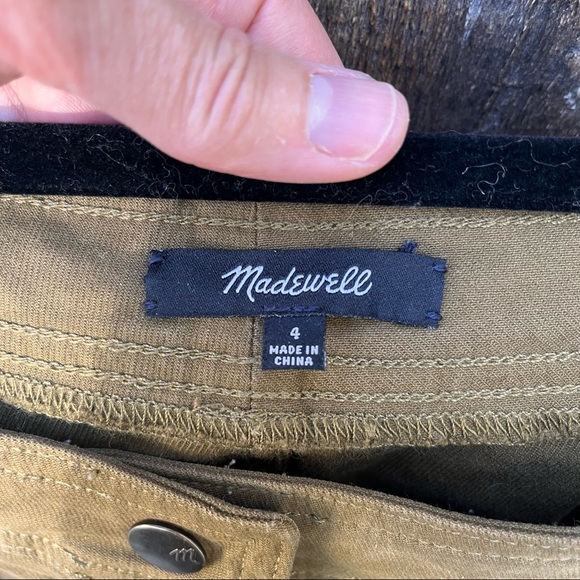 Madewell Metropolis Snap Skirt Sz 4 - Picture 3 of 11